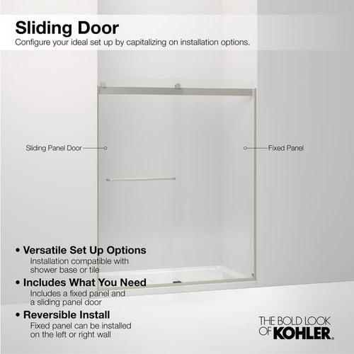 Elate 70-1/2" High x 53-5/8" Wide Sliding Framed Shower Door with Clear Decorative Grid Glass - p6t1ajhhlcbbprvrb9cb_x500.jpg