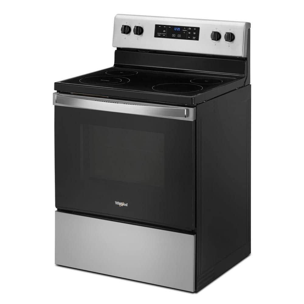 30"W 5.3Cuft F/S 4E Smoothtop Electirc Range Stainless Steel - p7jxrrczgyvbvz40prrk@2x.jpg