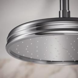Traditional Round 10" Single Function 2.5 GPM Rainhead with MasterClean Sprayface and Katalyst Air-Induction Technology - p7keyhismbxlf8wawftv@2x.jpg