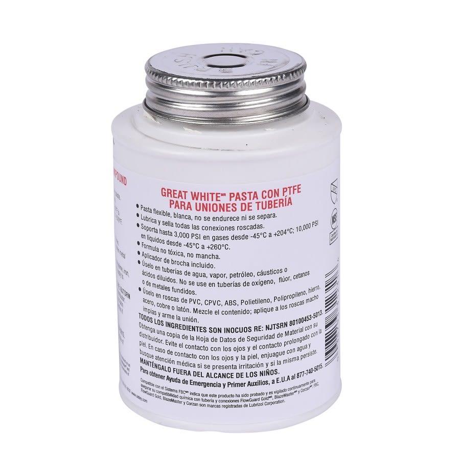 8 oz Great White® Pipe Joint Compound with PTFE - p8ernwqq02glpucotuth@2x.jpg