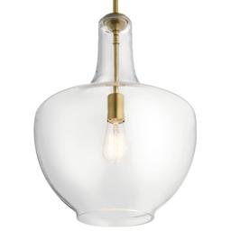 Everly Single Light 14" Wide Pendant with Bell Glass Shade - p94hjlyagc52xuhvu537@2x.jpg