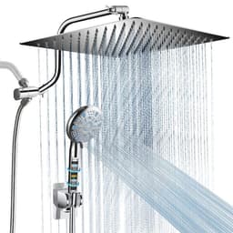 Heemli 9-Spray Rainfull 2-in-1 Patterns Adjustable Fixed Shower Head with Filter 1.8 GPM and Handheld Shower Head in Chrome KFA12C - p9ywa7brrry9dzle4nsj@2x.jpg