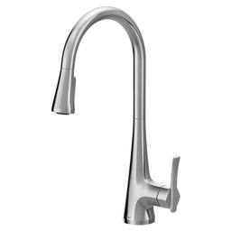 Sinema 1.5 GPM Single Hole Pull Down Kitchen Faucet with Reflex, Duralock and Duralast - palepq7swg47vzyfgtmk@2x.jpg