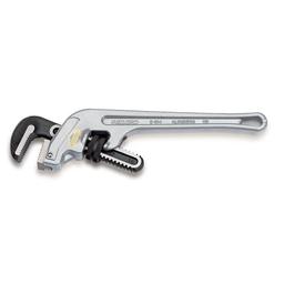 End Pipe Wrench, 2-1/2 in, 18 in OAL, Floating Forged Hook Jaw, Aluminum Handle, Silver - pbbp6vhleseecitsfzab@2x.jpg