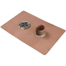Floor Drain, 3 in Outlet, No Hub, 4 in Round Stainless Steel Top - pbmeytab4in2zclqz4vg@2x.jpg