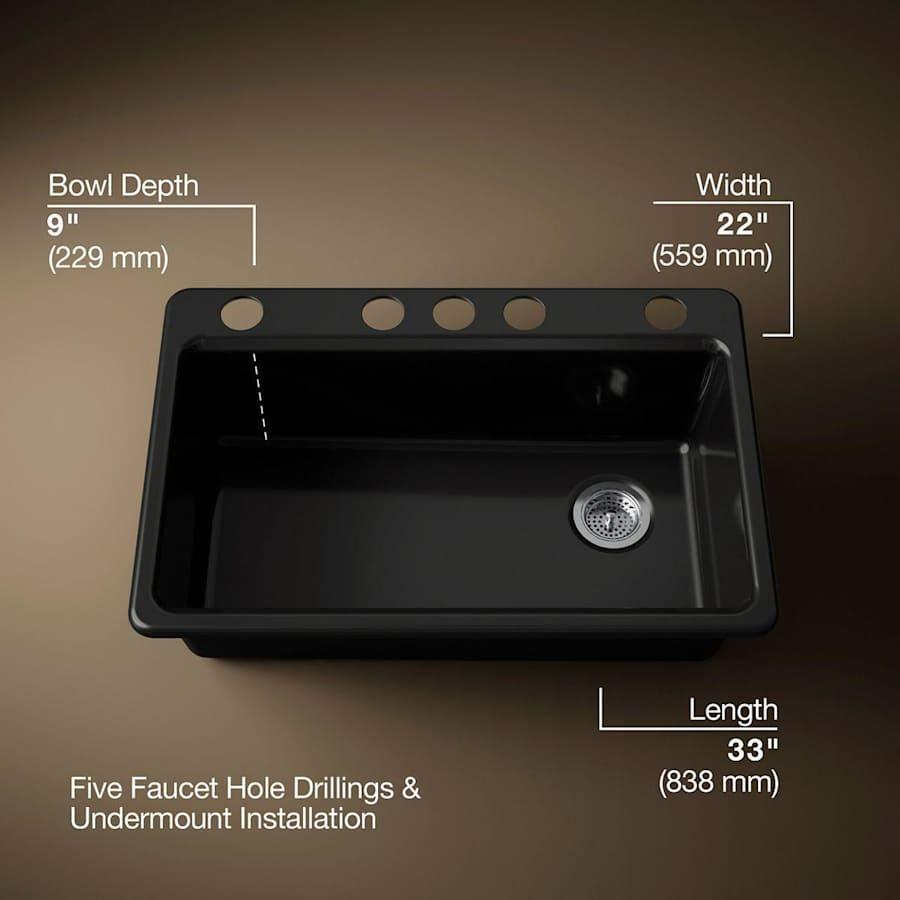 Riverby 33" Undermount Single Basin Enameled Cast Iron Workstation Kitchen Sink with Utility Rack, Sink Rack and Colander, and Intregral Cutting Board - pdckwzyiofb7gfpck0bi@2x.jpg