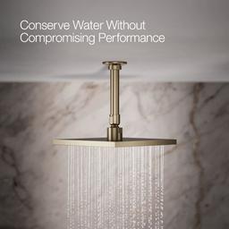Contemporary Square 8" Single Function 2.5 GPM Rainhead with MasterClean Sprayface and Katalyst Air-Induction Technology - pdgg74prxfunr6isqn66@2x.jpg