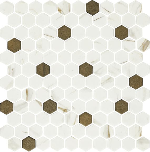 Uptown Glass Posh Chiffon Hexagon 1X1 Mixed - pdlgxpzbtcvgkie22ore@2x.jpg