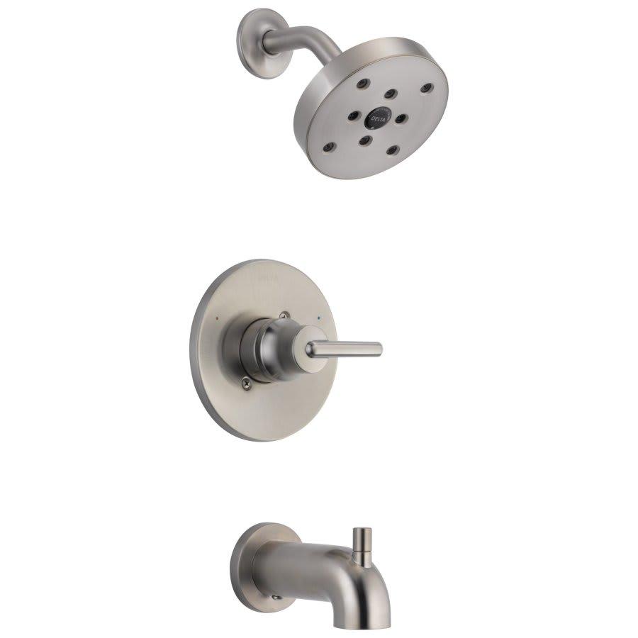 Trinsic® Pressure Balanced Tub & Shower Trim, ADA, Stainless - pduntrci6ykehaxvilry@2x.jpg