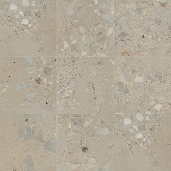 Sand and Stone Tundra Square, Stone 24X24 Matte