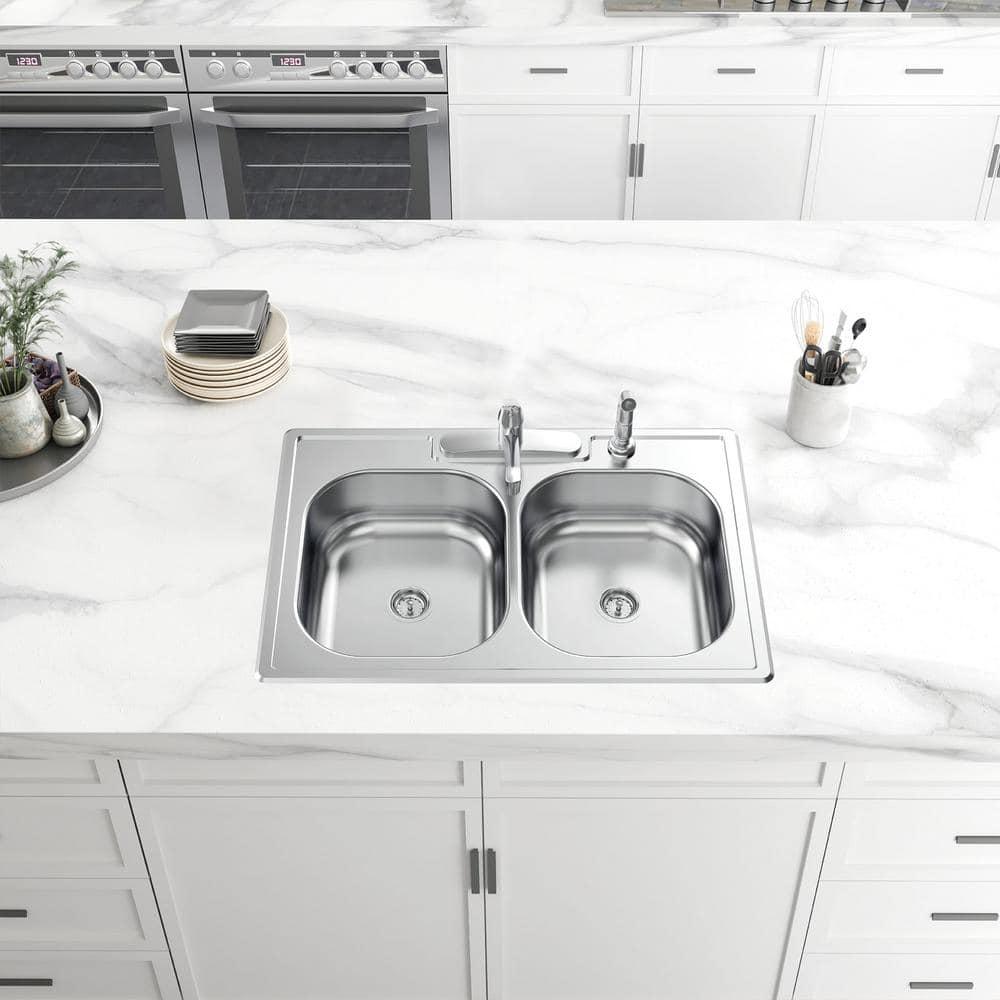 33 in. Drop-In 50/50 Double Bowl 20 Gauge Stainless Steel Kitchen Sink with Faucet - pevwjyzy1st8qwy7cpyf@2x.jpg