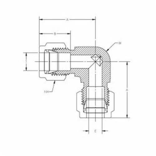 CBC-Lok® DELU 90 deg Double Ferrule Union Elbow, 1/2 in, Tube, Brass - pezvvtiutyrcilsyoup6_x500.jpg