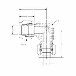 CBC-Lok® DELU 90 deg Double Ferrule Union Elbow, 1/2 in, Tube, Brass - pezvvtiutyrcilsyoup6_x500.jpg