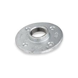 Floor Flange, 2-1/2 in, FNPT, 6-3/4 in OD, 4 Bolt Holes, 125 lb, Malleable Steel - pf4ttni8dip6vfpy0vif@2x.jpg