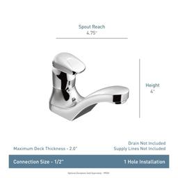 Single Handle Single Hole Metering Bathroom Faucet from the M-PRESS Collection (Valve Included) - pfcel89bp5xmfk9jujgu@2x.jpg