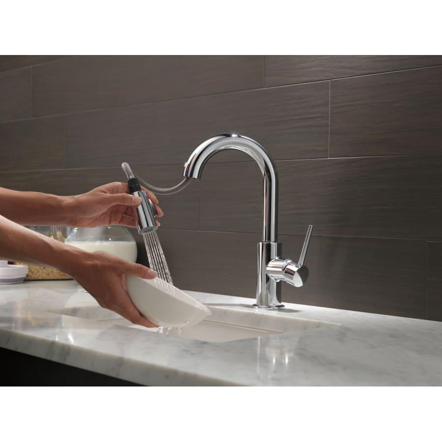 Trinsic 1.8 GPM Single Hole Pull-Down Bar/Prep Faucet with Magnetic Docking Spray Head - pfnyrep3f8lqutue5i6m@2x.jpg