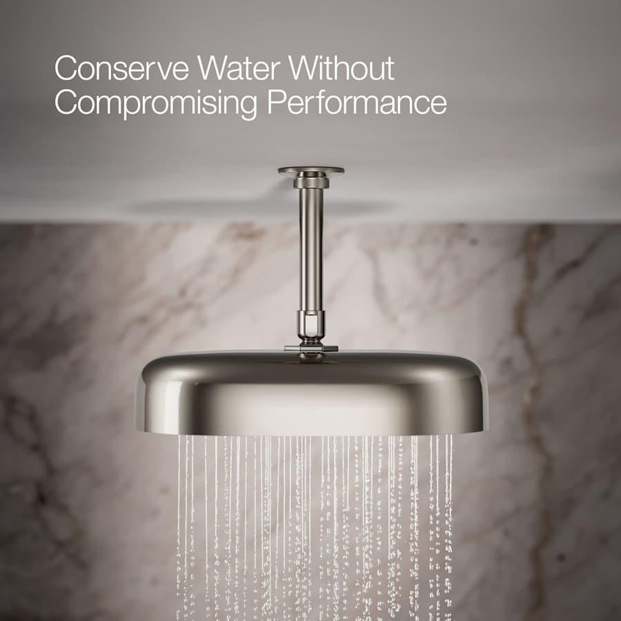 Statement Oblong 12" Single Function 1.75 GPM Rainhead with MasterClean Sprayface and Katalyst Air-Induction Technology - pfxzlyyx5mvosokffsnq@2x.jpg
