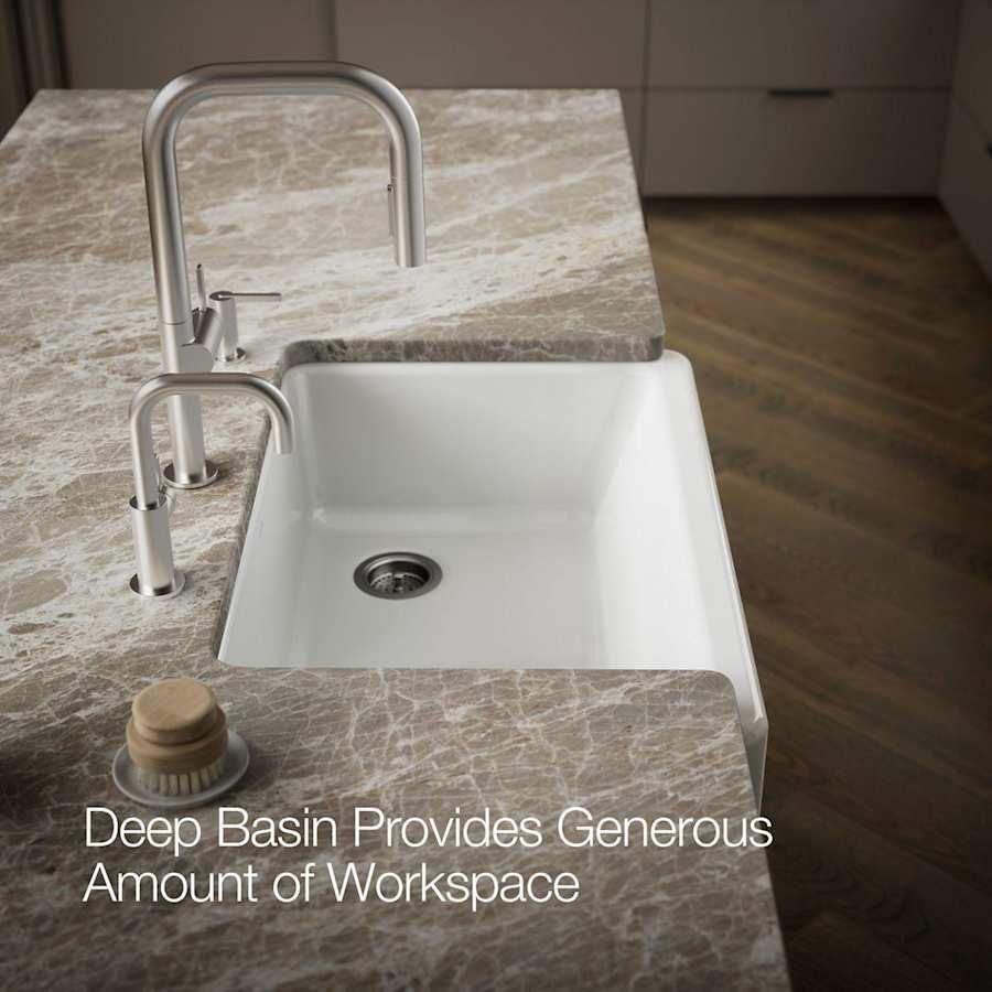 Whitehaven 32-1/2" Self-Trimming Farmhouse Single Basin Enameled Cast Iron Kitchen Sink - phctohg8lxpbcndvqzsu@2x.jpg