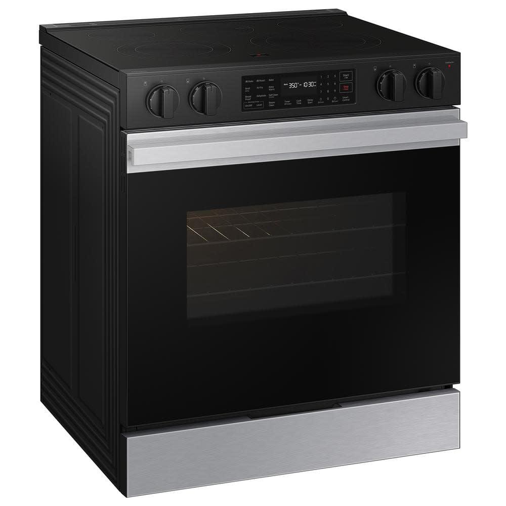 Bespoke 30 in. 6.3 cu.ft. 5 Burner Element Smart Slide-In Electric Range w/ AirFry & Safety Knobs in Stainless Steel - phfozxala7xqaeb5qyl9@2x.jpg