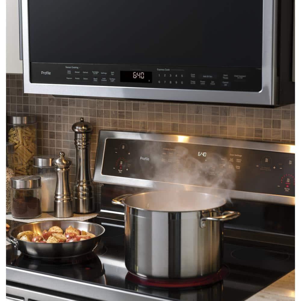 Profile 2.1 cu. ft. Over the Range Microwave in Stainless Steel with Sensor Cooking - pioztezqwg4i0m9jhjus@2x.jpg