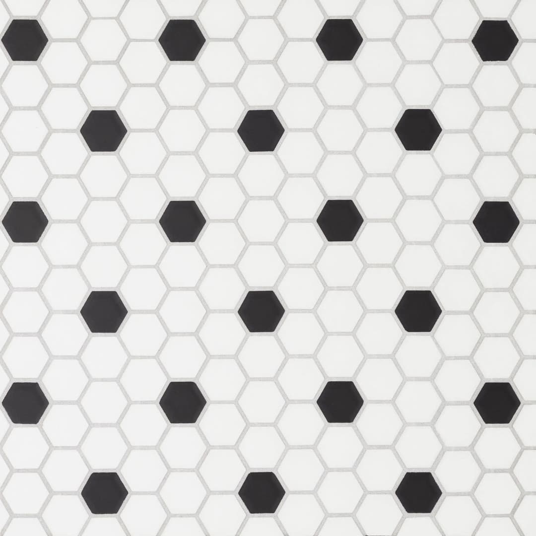 Le Cafe 1" x 1" Matte Porcelain Mosaic Tile - Deco Design 3 - pkmr1khyxsgubto6mnlr@2x.jpg