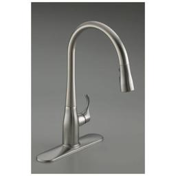 Simplice 1.5 GPM Single Hole Pull Down Kitchen Faucet - Includes Escutcheon - pkwzmicicvfg8hnugfvk@2x.jpg