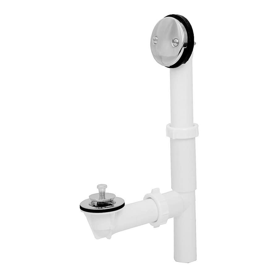 Bath Drain Full Kit, Lift & Turn, Polyethylene, Polished Chrome - plfrxqq1hpe9h6zwfrb7@2x.jpg