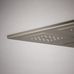 WaterTile Rain 9-7/8" Square 2.4 GPM Overhead Showering Panel with Four 22-Nozzle Fully Adjustable Sprayheads Featuring MasterClean Sprayfaces - pmc7txawdzxw3wqovljw@2x.jpg