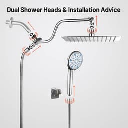 Heemli 9-Spray Rainfull 2-in-1 Patterns Adjustable Fixed Shower Head with Filter 1.8 GPM and Handheld Shower Head in Chrome KFA12C - pmhivpsvbj9duand8am4@2x.jpg