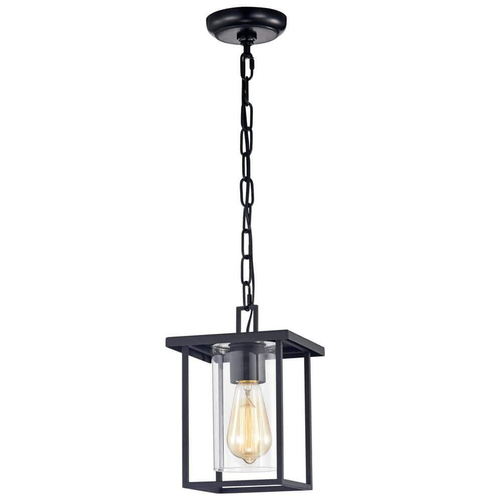 1-Light Black Indoor Outdoor Pendant Light with Clear Glass - pmnl7pwip3dlrf0ddwpx@2x.jpg