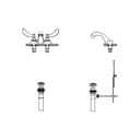 Double Handle 1.5GPM Bathroom Faucet with Blade Handles Pop-Up Assembly and Vandal Resistant Aerator from the Commercial Series - pmrp8wk6mjq6yrbrzw40@2x.jpg
