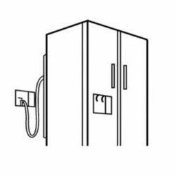 Flexible Water Supply, 1/4 in, Comp, 96 in L, Braided Brass - pn9xegmfkwyuxreytl2r@2x.jpg