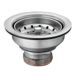 Stainless Steel 3-1/2" Basket Strainer with Drain Assembly - podllgok2lwddkodvrwh@2x.jpg