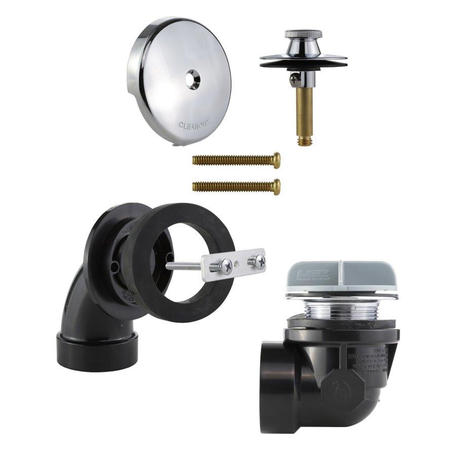 Bath Drain Half Kit, Lift & Turn, ABS, Polished Chrome - pph7j8z4z1gvrjt6ka8n@2x.jpg