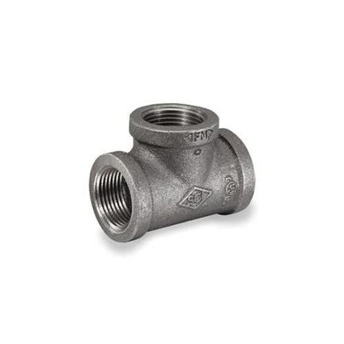 Tee, 3/8 in, FNPT, 150 lb, Malleable Iron, Black - pq8fbeoitq4p2cajoe4z_x500.jpg