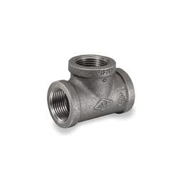 Tee, 3/8 in, FNPT, 150 lb, Malleable Iron, Black - pq8fbeoitq4p2cajoe4z_x500.jpg