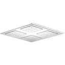 WaterTile Rain 9-7/8" Square 2.4 GPM Overhead Showering Panel with Four 22-Nozzle Fully Adjustable Sprayheads Featuring MasterClean Sprayfaces - pqcppakawoylfgtjmcao@2x.jpg