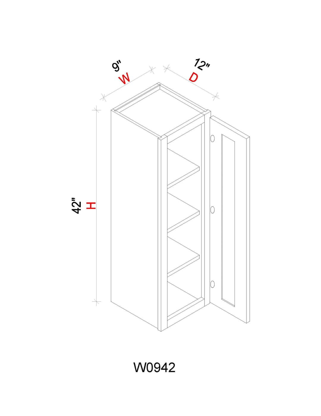 Wall Cabinet - 09"W x 42"H x 12"D - pqolpxns4lfngarfl5wm@2x.jpg