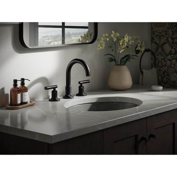 KOHLER Torrington 8 in. Widespread Double Handle Bathroom Faucet in Matte Black R34478-4D-BL - pr0gny0fkbsmozaxj5oc@2x.jpg