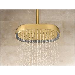 Statement Oblong 14" Single Function 2.5 GPM Rainhead with MasterClean Sprayface and Katalyst Air-Induction Technology - pr0mfrtvqy2ttr4conp1_x500.jpg