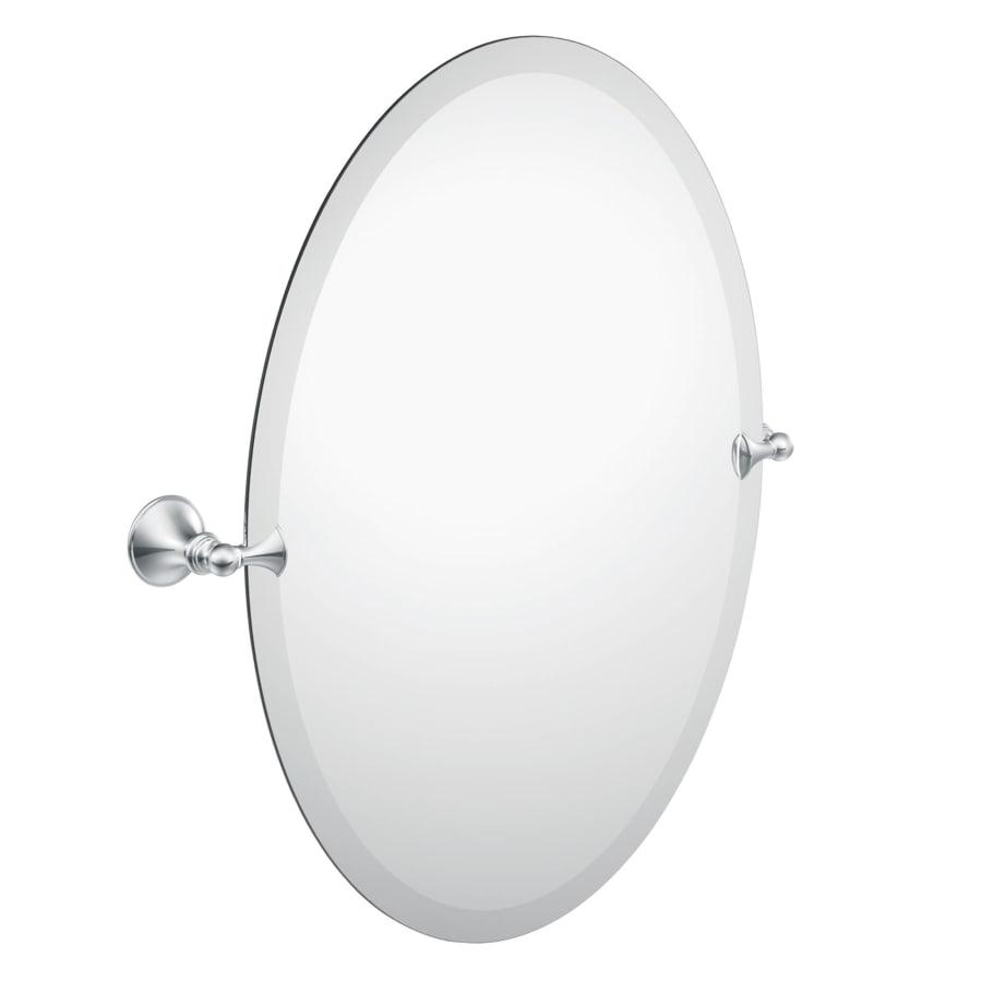 22-13/16" W x 26" H Oval Frameless Bathroom Wall Mirror - product_only_39535c@2x.jpg