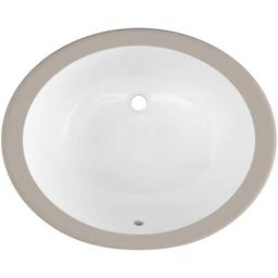 Comstock 19-1/2" Oval Vitreous China Undermount Bathroom Sink with Overflow - proflo-pf1714uawh-1606409@2x.jpg