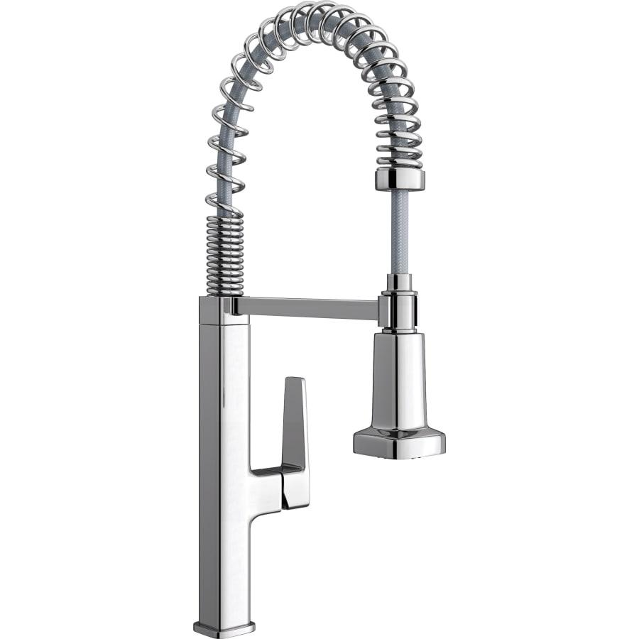 Scovin 1.8 GPM Single Hole Pre-Rinse Pull Down Kitchen Faucet - Includes Escutcheon - proflo-pfxc5512cp-5274469@2x.jpg