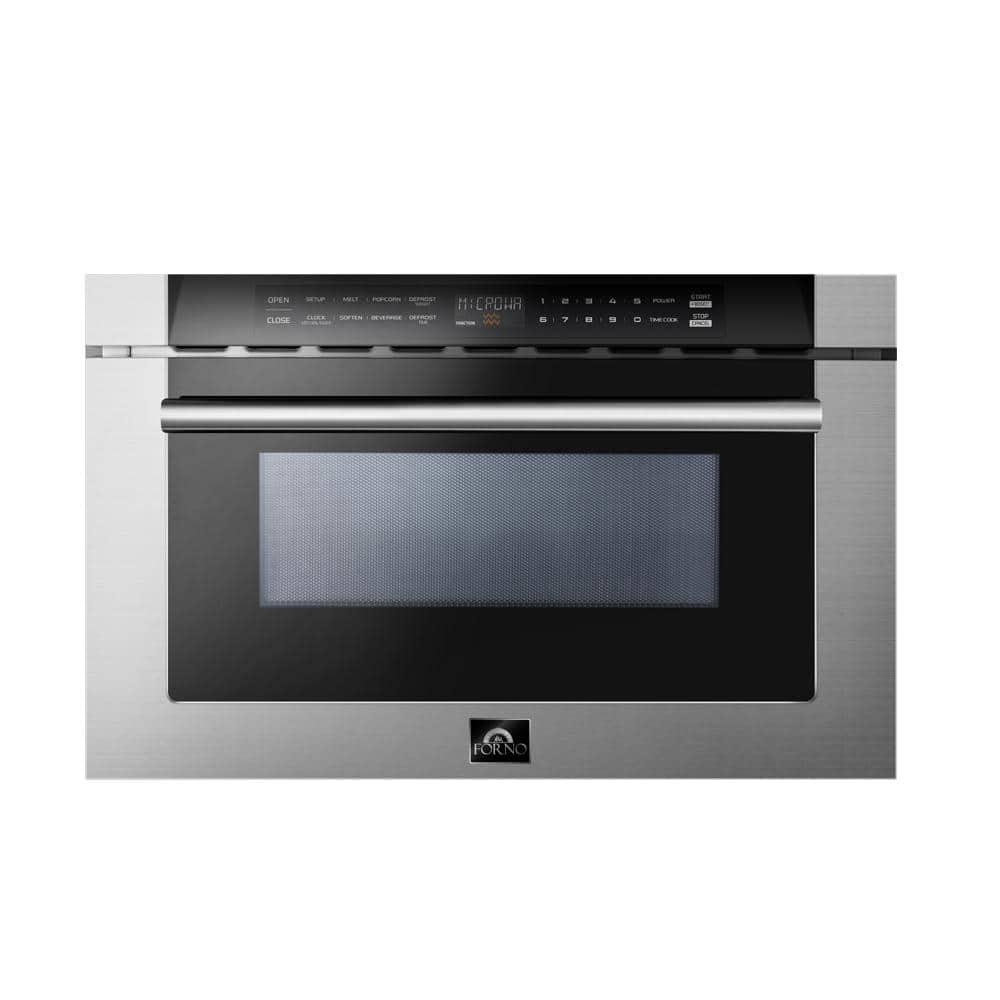 25.2 in. Width 1.2 cu.ft. Stainless Steel and Black 1500-Watt Built in Microwave Drawer - psy1y0ezhzbjkssqohco@2x.jpg