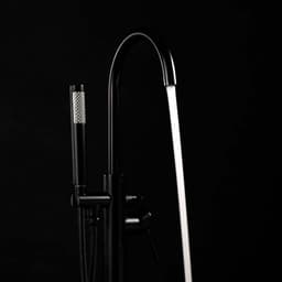 AKDY 1-Handle Freestanding Floor Mount Tub Faucet Bathtub Filler with Hand Shower in Matte Black TF0042 - ptwenkjcyll03aygjxrq@2x.jpg