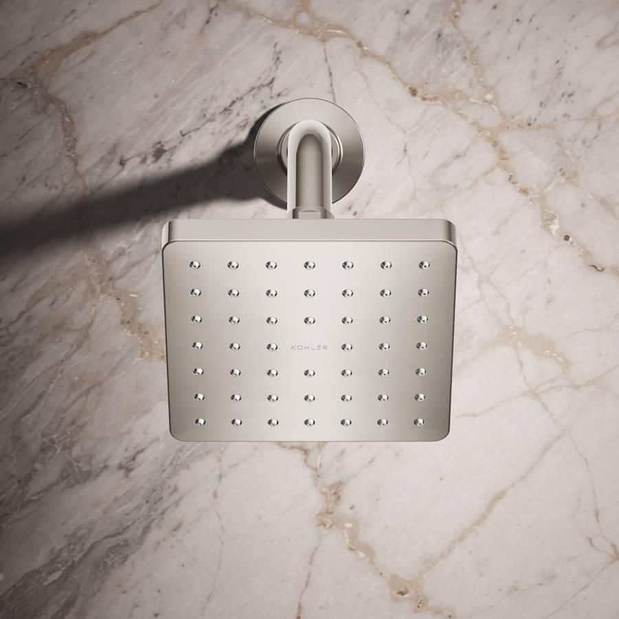 Parallel 2.5 GPM Single Function Shower Head With Katalyst Air-Induction Spray Technology - pw9a50wd7242odckxbao@2x.jpg