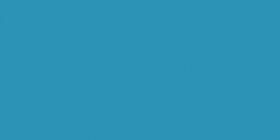 Color Wheel Classic Electric Blue Rectangle 3X6 Glossy