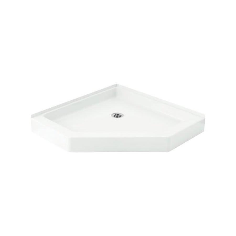Intrigue™ Neo-Angle Shower Tray/Base, Solid Surface, White - pxq5kavgbwco4vwc4hsj@2x.jpg