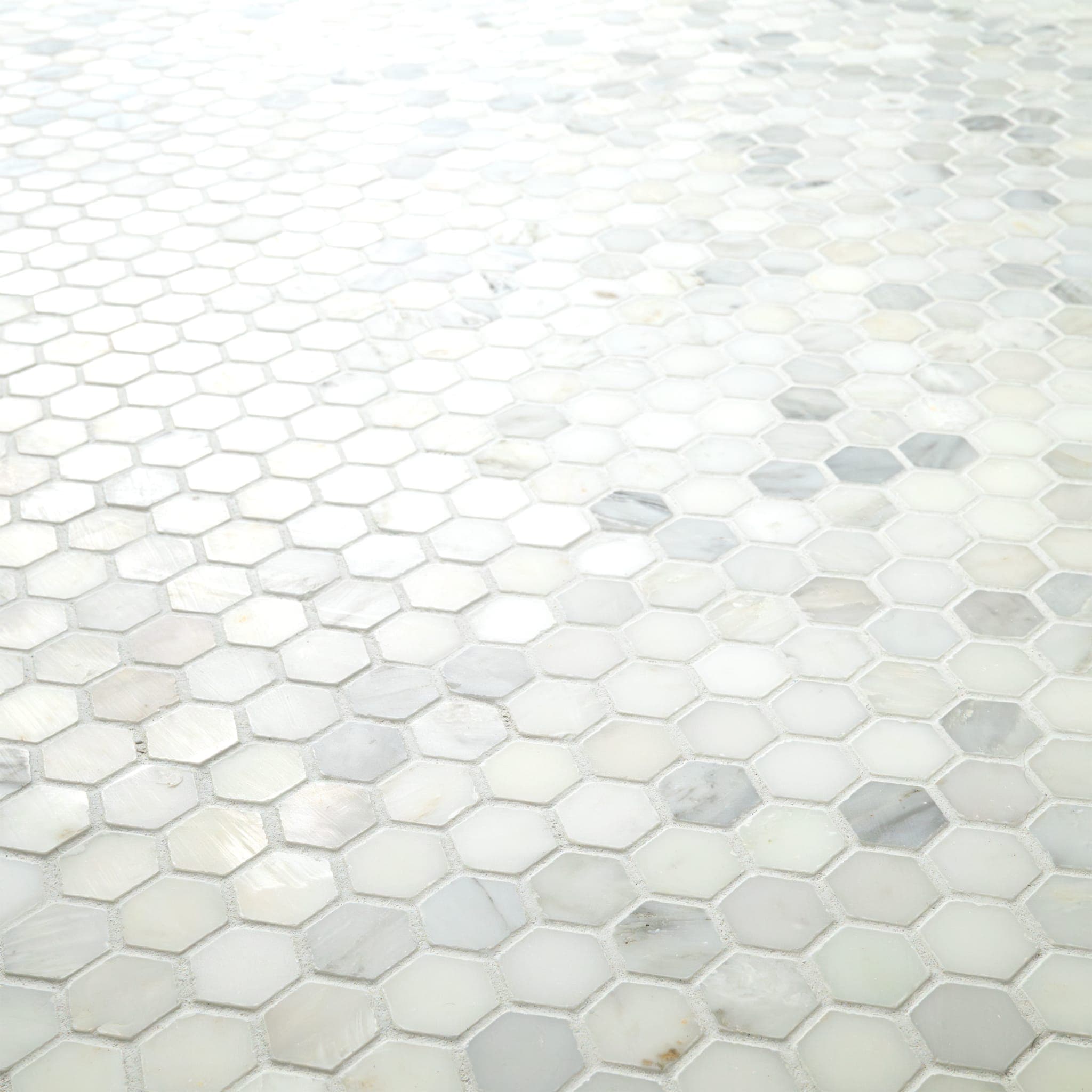Arabescato Carrara 1" Hexagon Mosaic Tile - pycqzakbba7mqwwkrkz7@2x.jpg