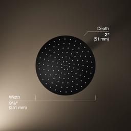 Awaken Round 10" Single Function 1.75 GPM Rainhead with MasterClean Sprayface - pz0zo1p7dlvth3njo66a@2x.jpg